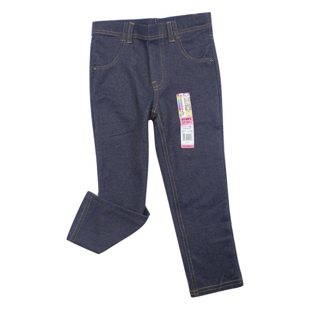 NWT Denim Look Leggings, Size 4T